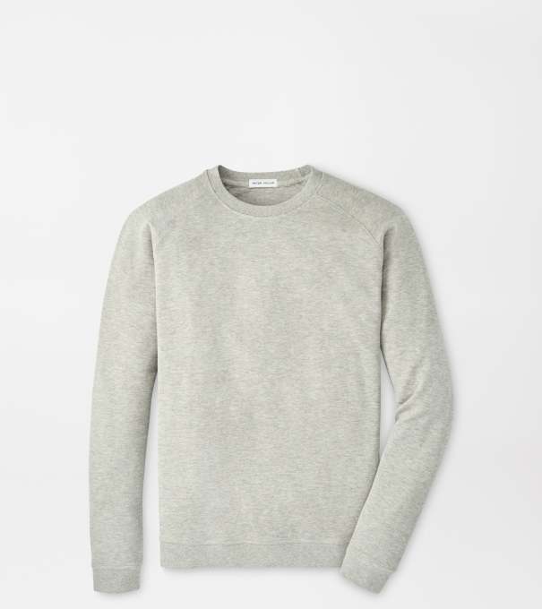 Crown Comfort Knit Crew in Light Grey
