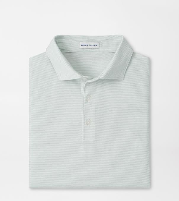 Ryles Crown Flex Cotton Polo in White