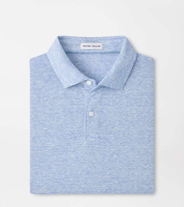 Sanibel Polo in Cottage Blue