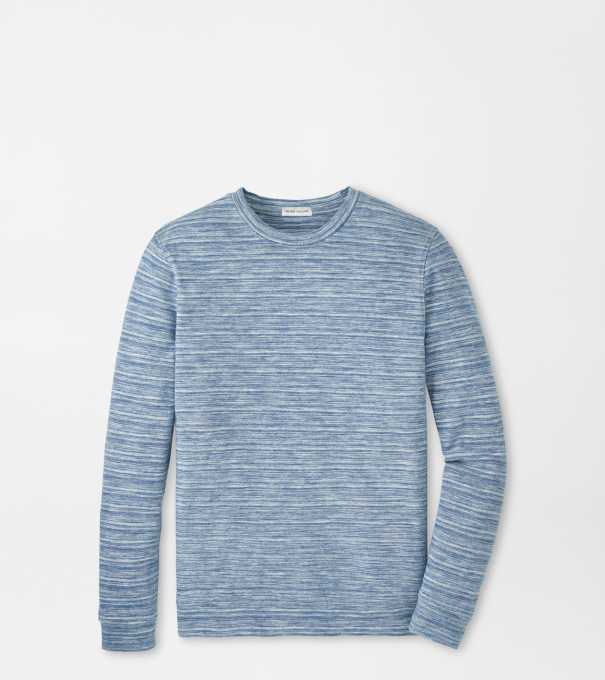 Crown Weekend Knit Crewneck in Indigo