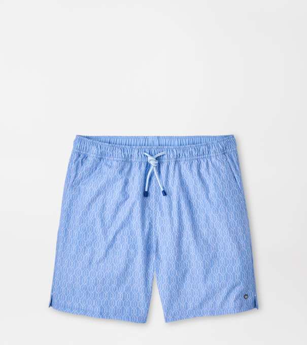 Nautical Ropes Swim Trunk in BLUEBIRD