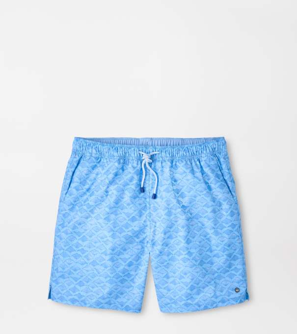 Coronado Swim Trunk in Crystal Sea