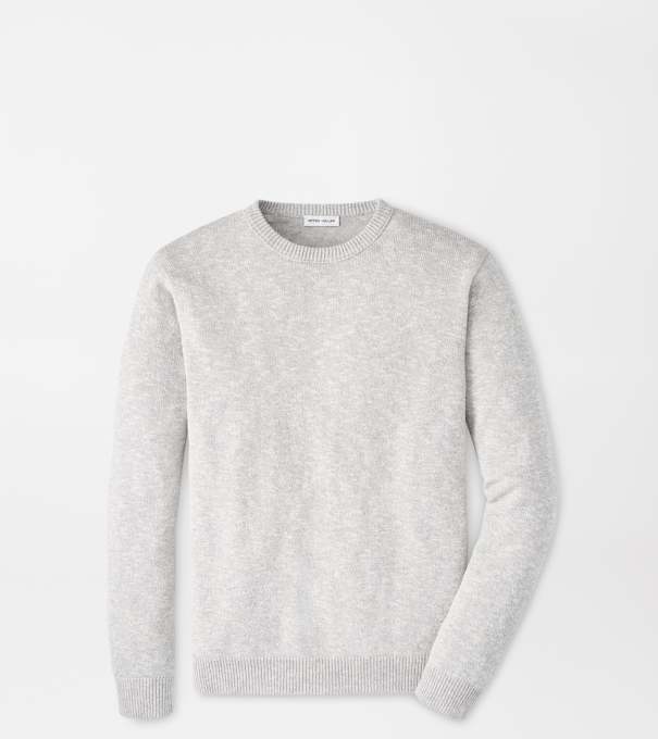 Montauk Crewneck Sweater in Gale Grey
