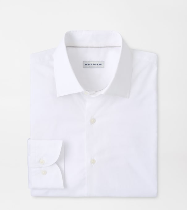 Brighton Perfect Poplin Sport Shirt in White