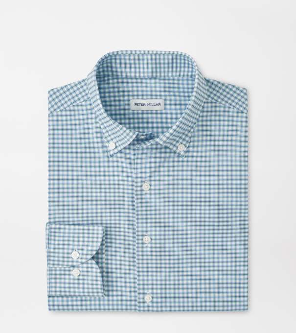 Gregory Performance Twill Sport Shirt in Windsor Blue
