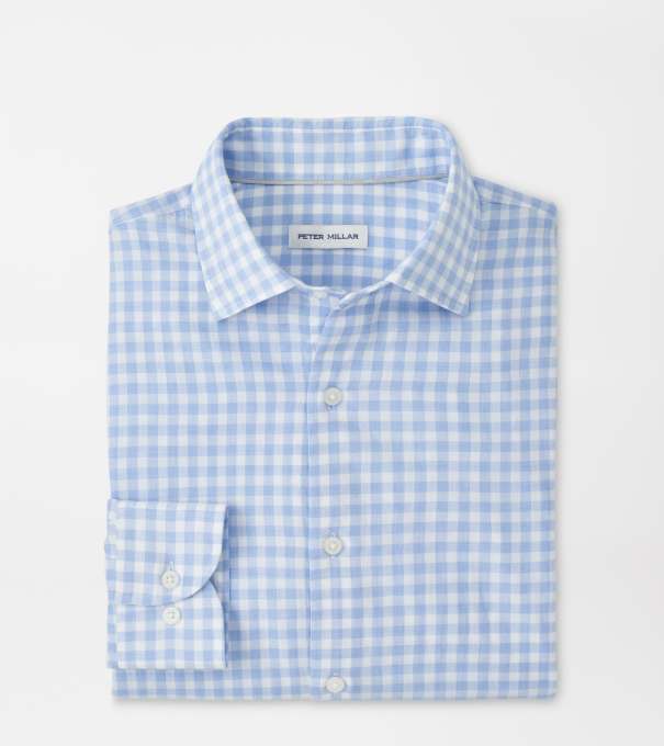 Breeze Cotton Lyocell Sport Shirt in BLUEBIRD