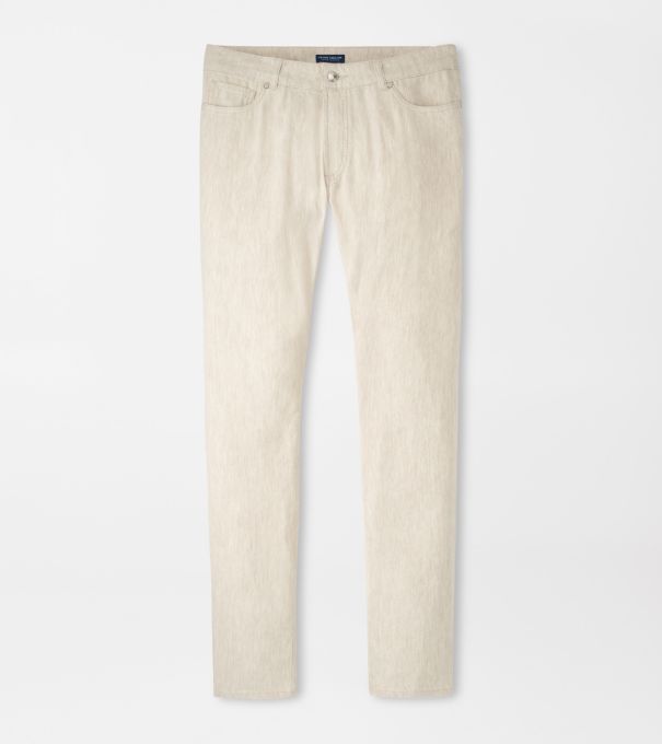 Hampton Twill Five Pocket Pant in TRUFFLE