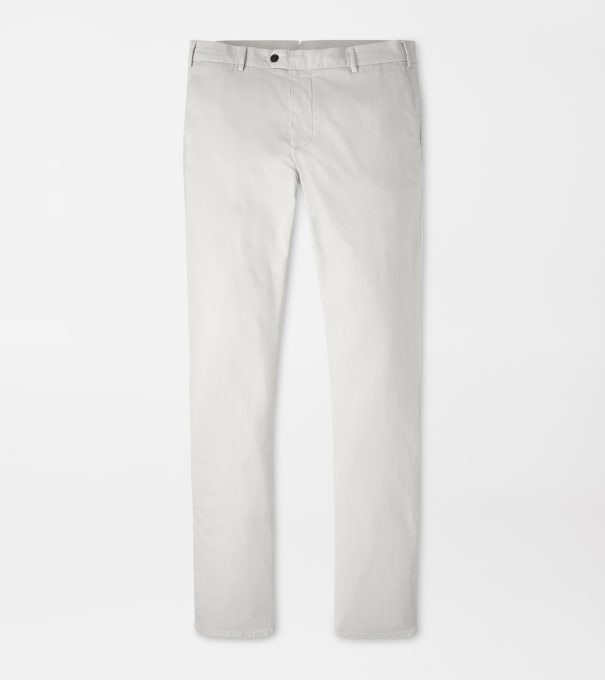 Mariner Sea Island Flat Front Chino in British Grey