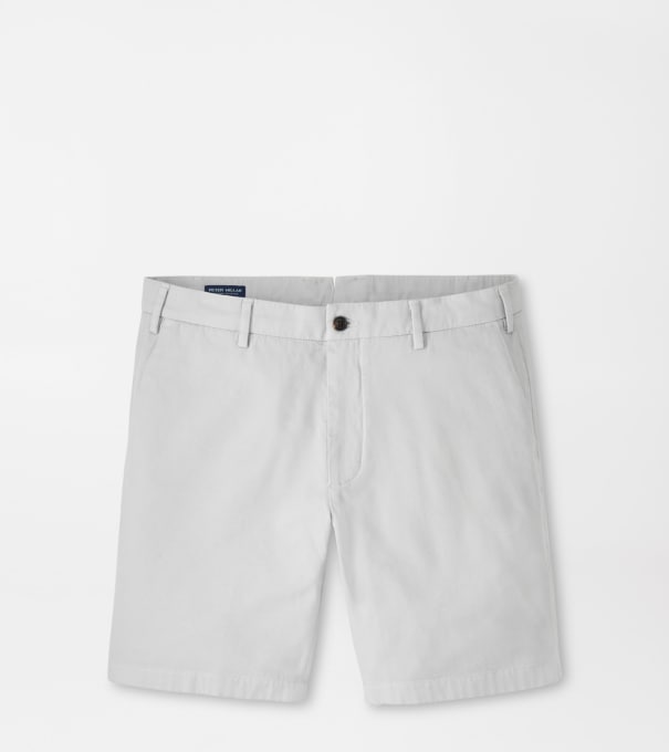 Andrews Flat-Front Short in British Grey