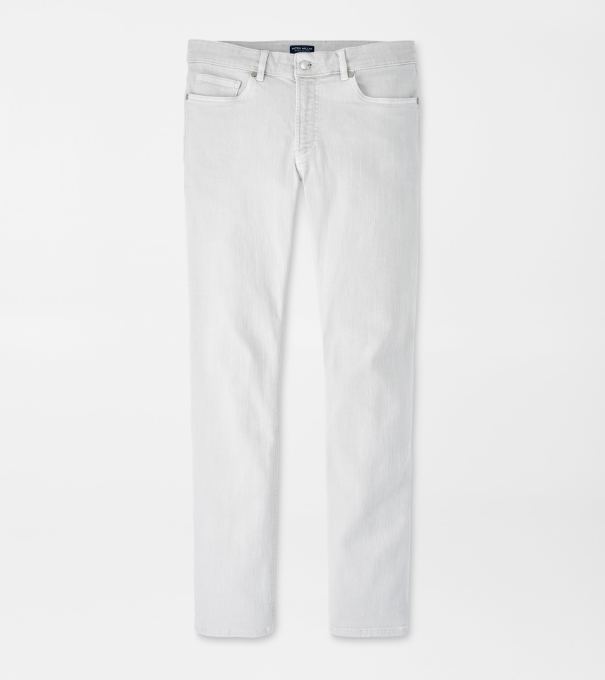 Fairfield Garment Dyed Denim in Light Grey