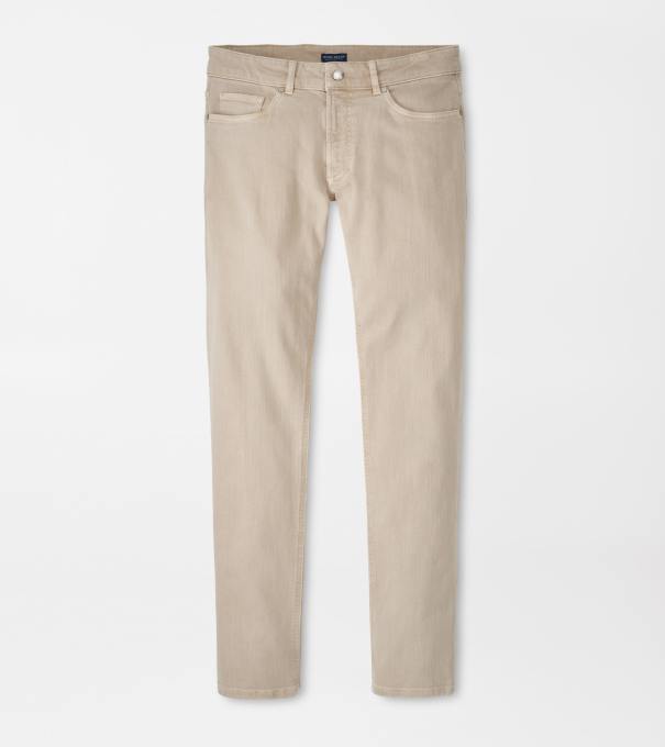 Fairfield Garment Dyed Denim in TRUFFLE