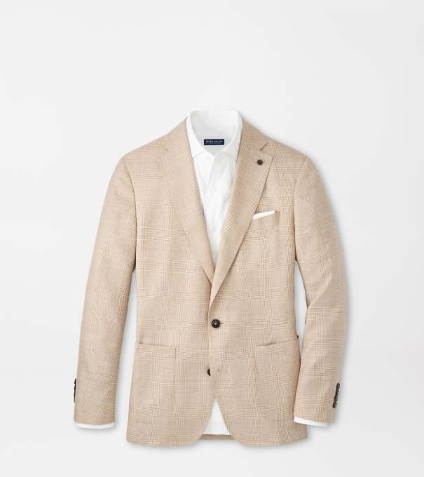 Wellington Glen Plaid Soft Jacket in SUMMER DUNES