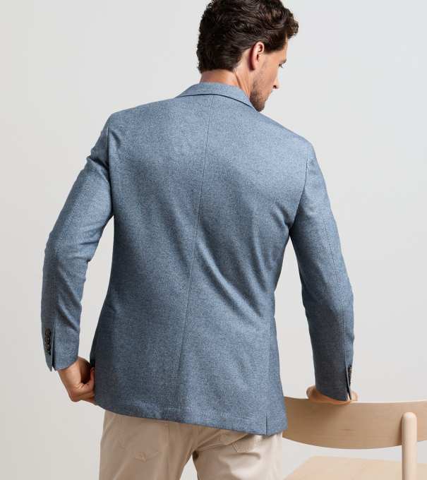 Lancaster Knit Soft Jacket in STORM