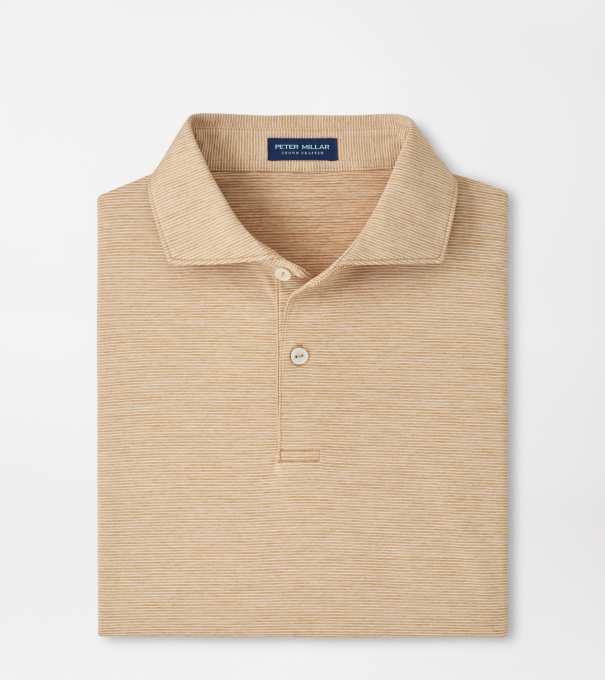 Treble Performance Jersey Polo in SUMMER DUNES