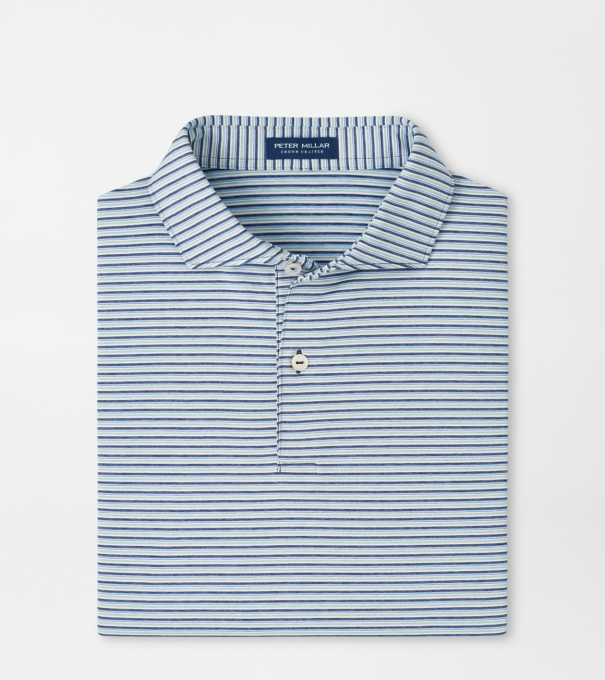 Alda Performance Jersey Polo in Navy