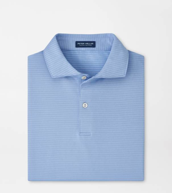 Empire Performance Jersey Polo in IRIS MIST