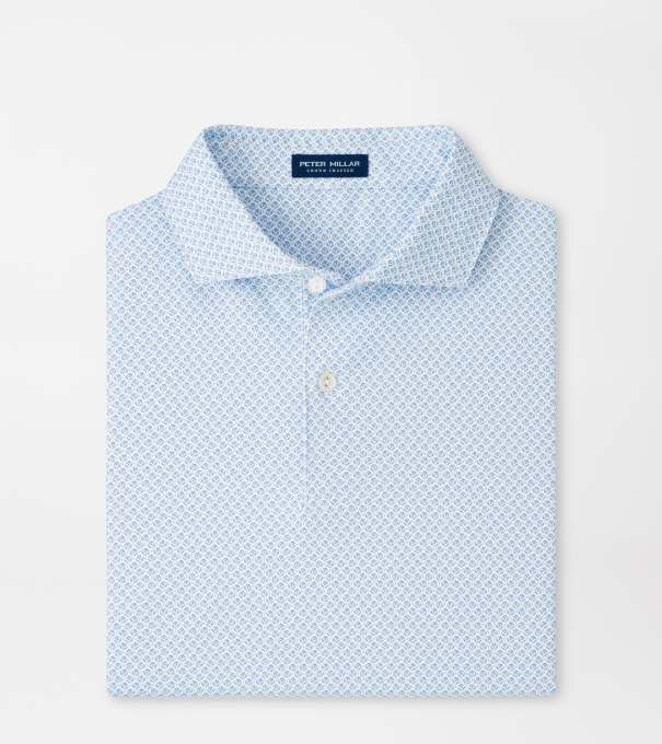 Mayfield Performance Jersey Polo in White