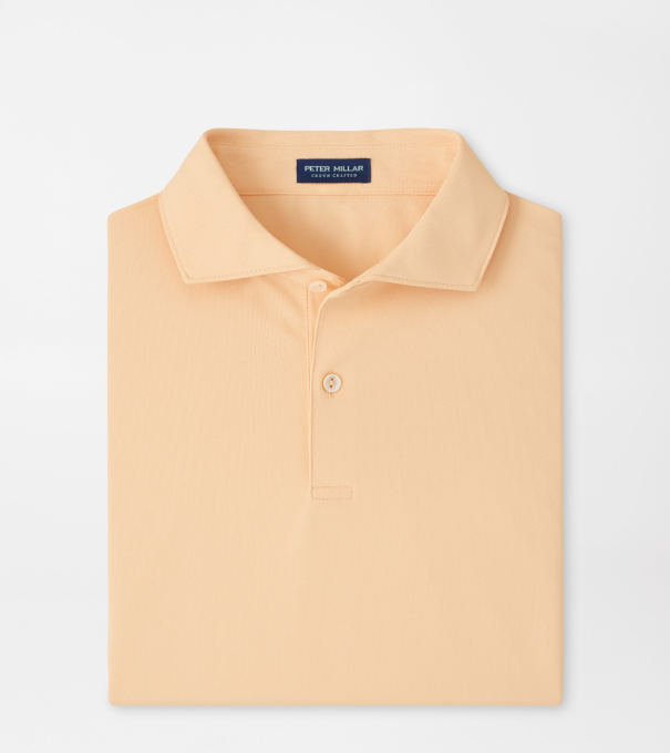 Soul Performance Mesh Polo in LIGHT ORANGE SORBET