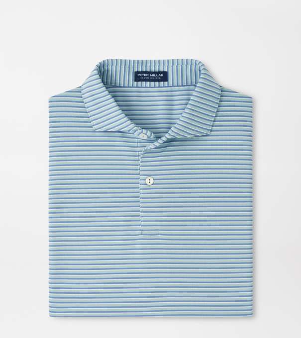 Tempo Performance Mesh Polo in LIGHT WILLOW