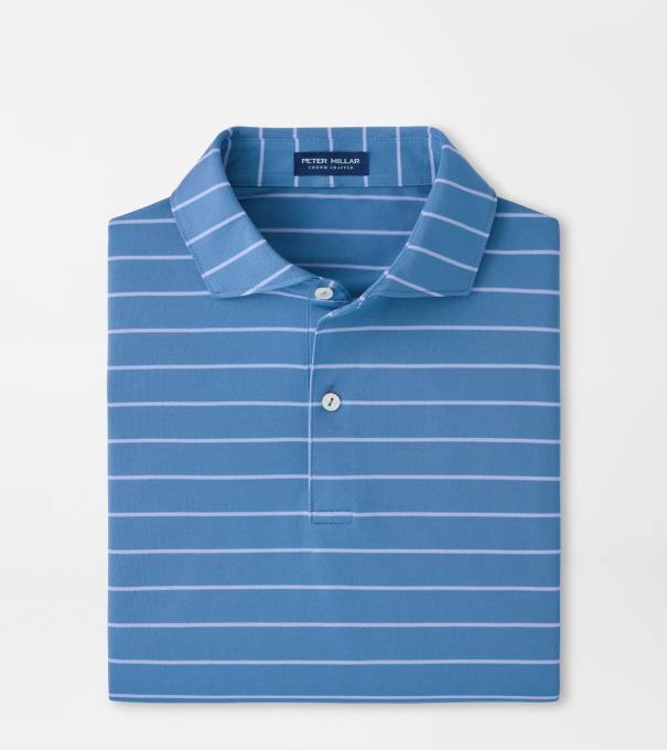 Coda Performance Mesh Polo in STORM