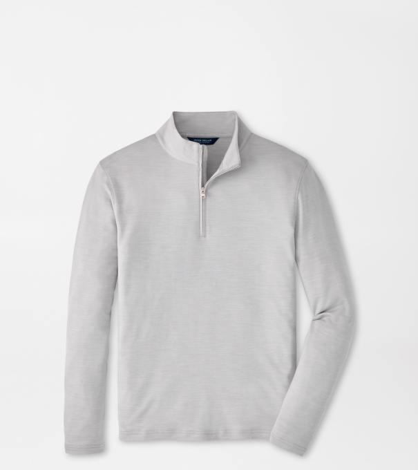 Excursionist Flex Knit Quarter-Zip in GREY HEATHER
