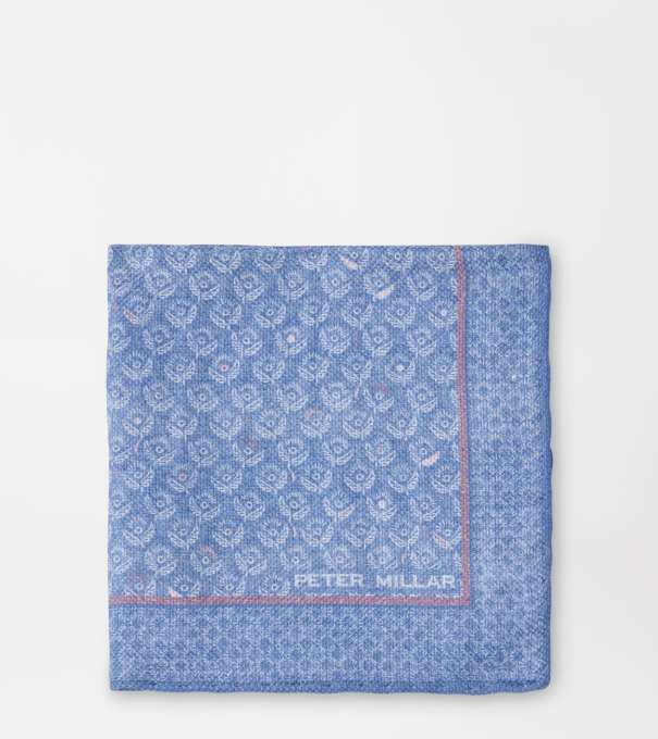 Bedford Pocket Square in Dusk Blue