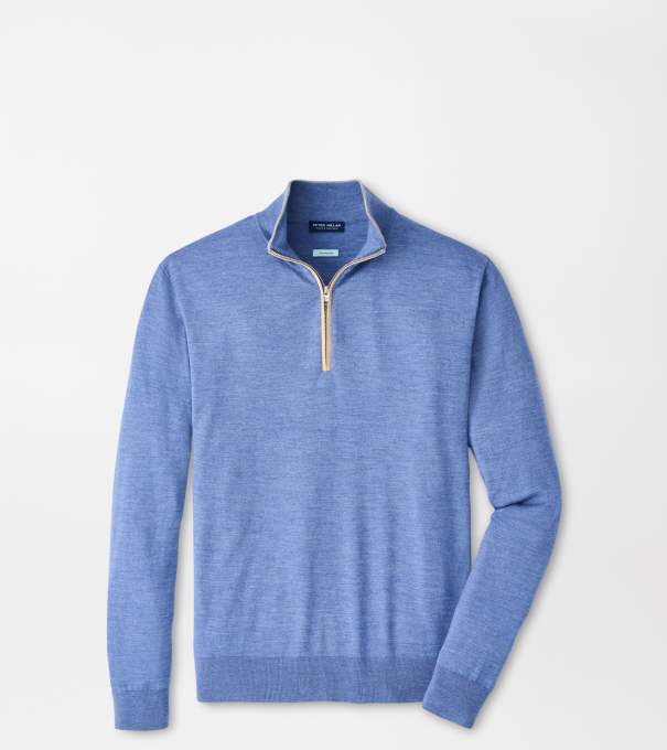 Excursionist Flex Quarter-Zip Sweater in STORM