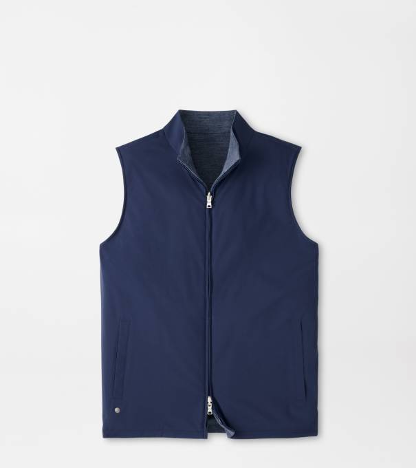 Ryder Reversible Vest in Navy