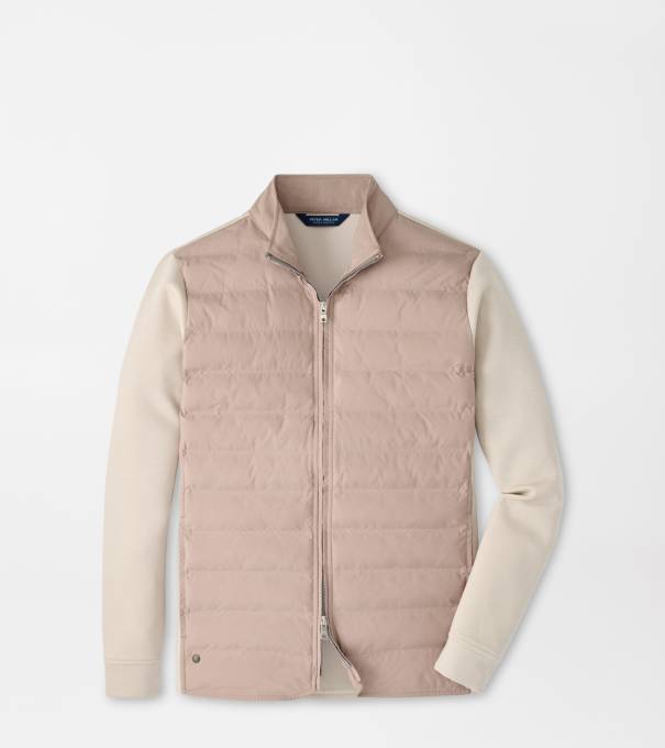 Winsome Hybrid Cardigan in BISCOTTI