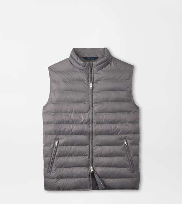 Holdridge Quilted Vest in Gale Grey