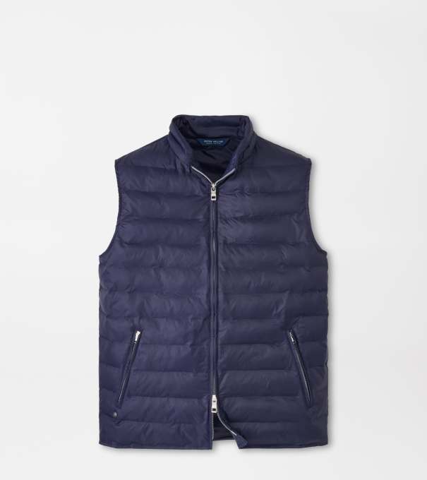 Holdridge Quilted Vest in Navy