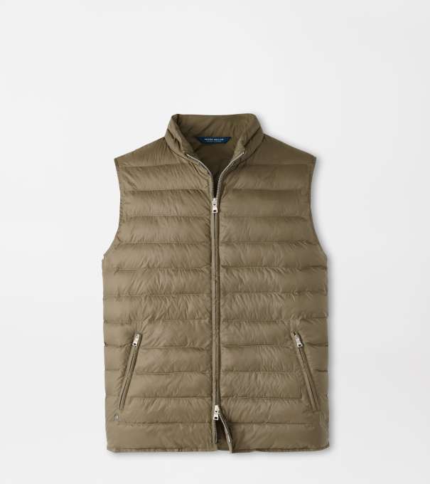 Holdridge Quilted Vest in POPLAR BROWN