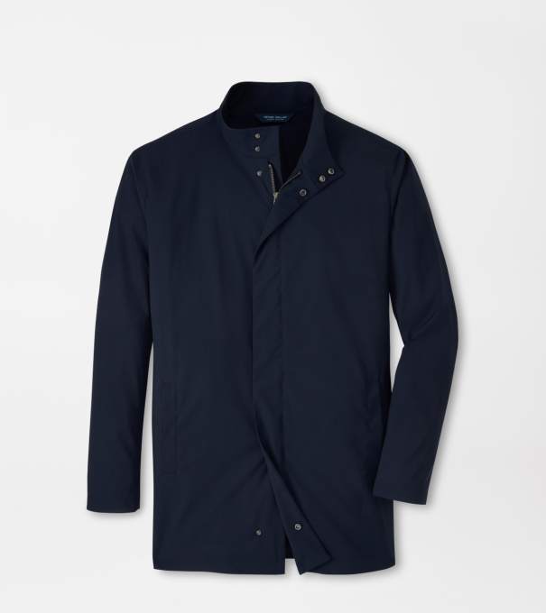 Madison City Coat in Navy