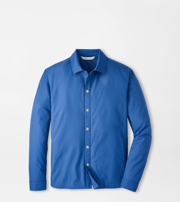 Brighton Shirt Jacket in Windsor Blue