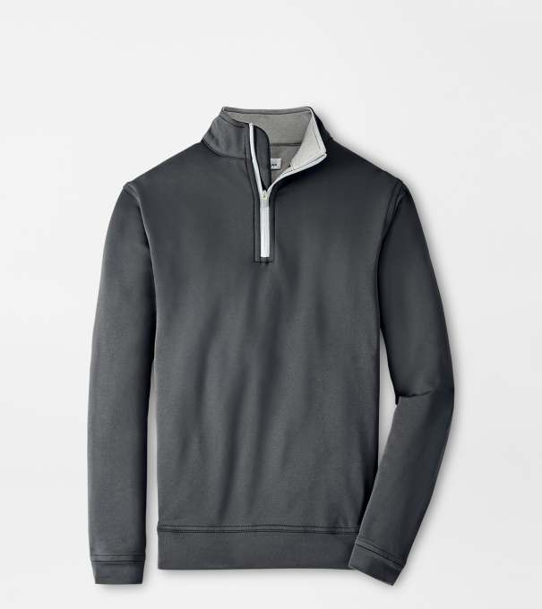 Perth Youth Performance Quarter-Zip in Iron