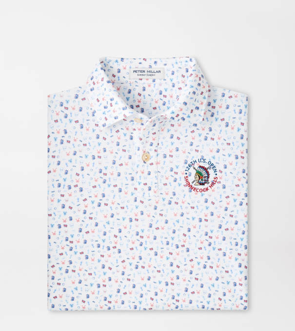 126th U.S. Open Youth Performance Polo in White