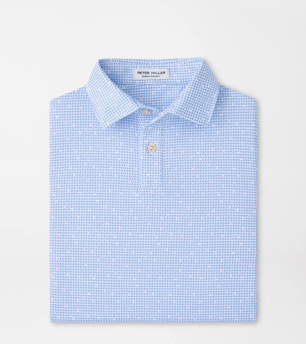 Alta Youth Performance Jersey Polo in White