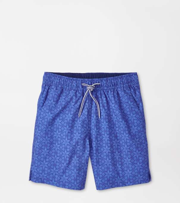 Turritella Youth Swim Trunk in TIDE