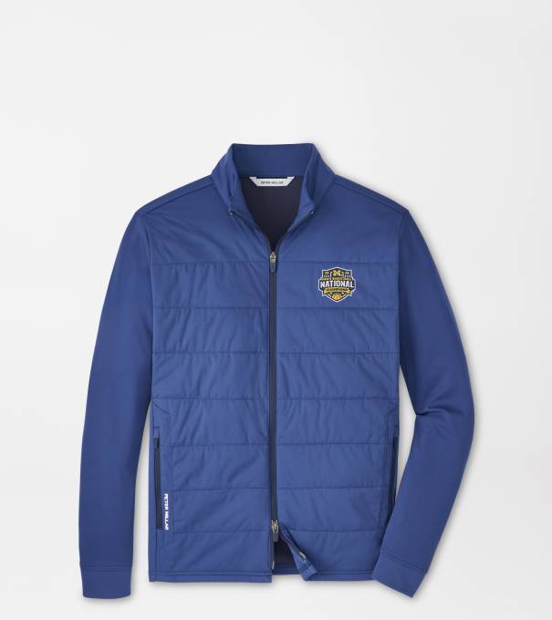 Michigan National Champion Merge Hybrid Jacket in Sport Navy