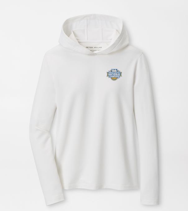 UCLA Women's National Champion Pine Performance Hoodie in White