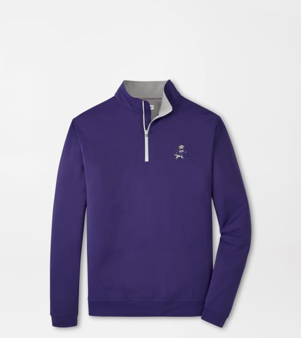 TCU Vault Perth Performance Quarter-Zip in Purple2