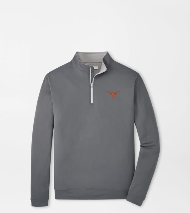 Texas Perth Performance Quarter-Zip in Iron