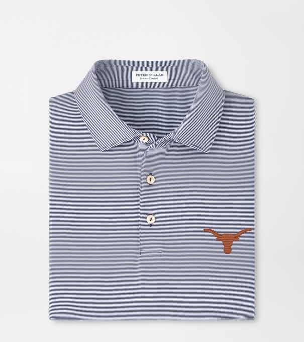 Texas Jubilee Performance Jersey Polo in Navy