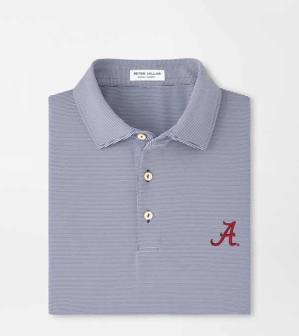 Alabama Jubilee Performance Jersey Polo in Navy