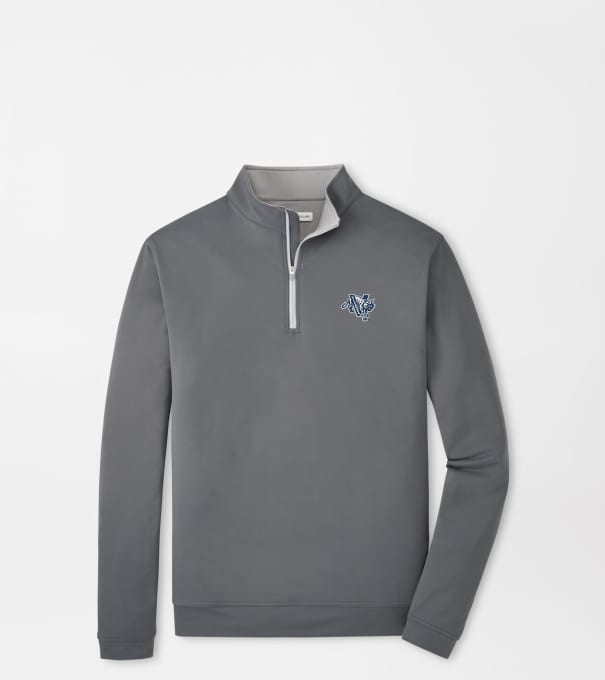 Villanova Vault Perth Performance Quarter-Zip in Iron