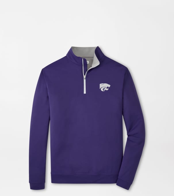 Kansas State Perth Performance Quarter-Zip in Purple2