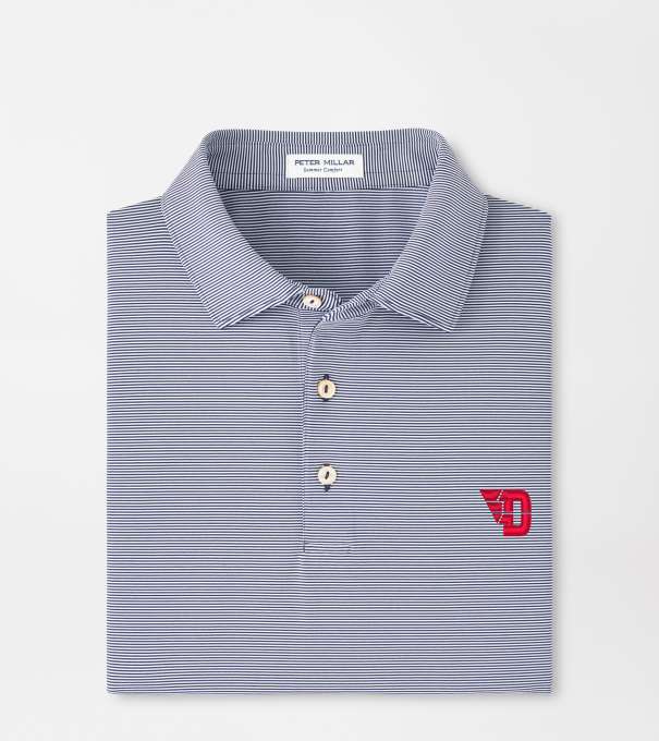 University of Dayton Jubilee Performance Jersey Polo in Navy