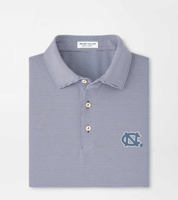 UNC Chapel Hill Jubilee Performance Jersey Polo in Navy