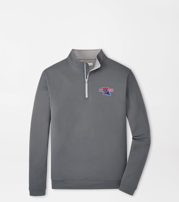 Louisiana Tech Perth Performance Quarter-Zip in Iron