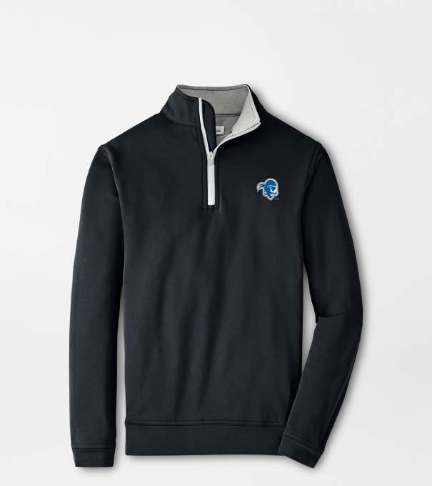 Seton Hall Perth Youth Performance Quarter-Zip in Black